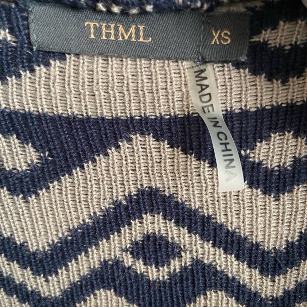 Thml Open Front Slouchy Cardigan Cx - image 3